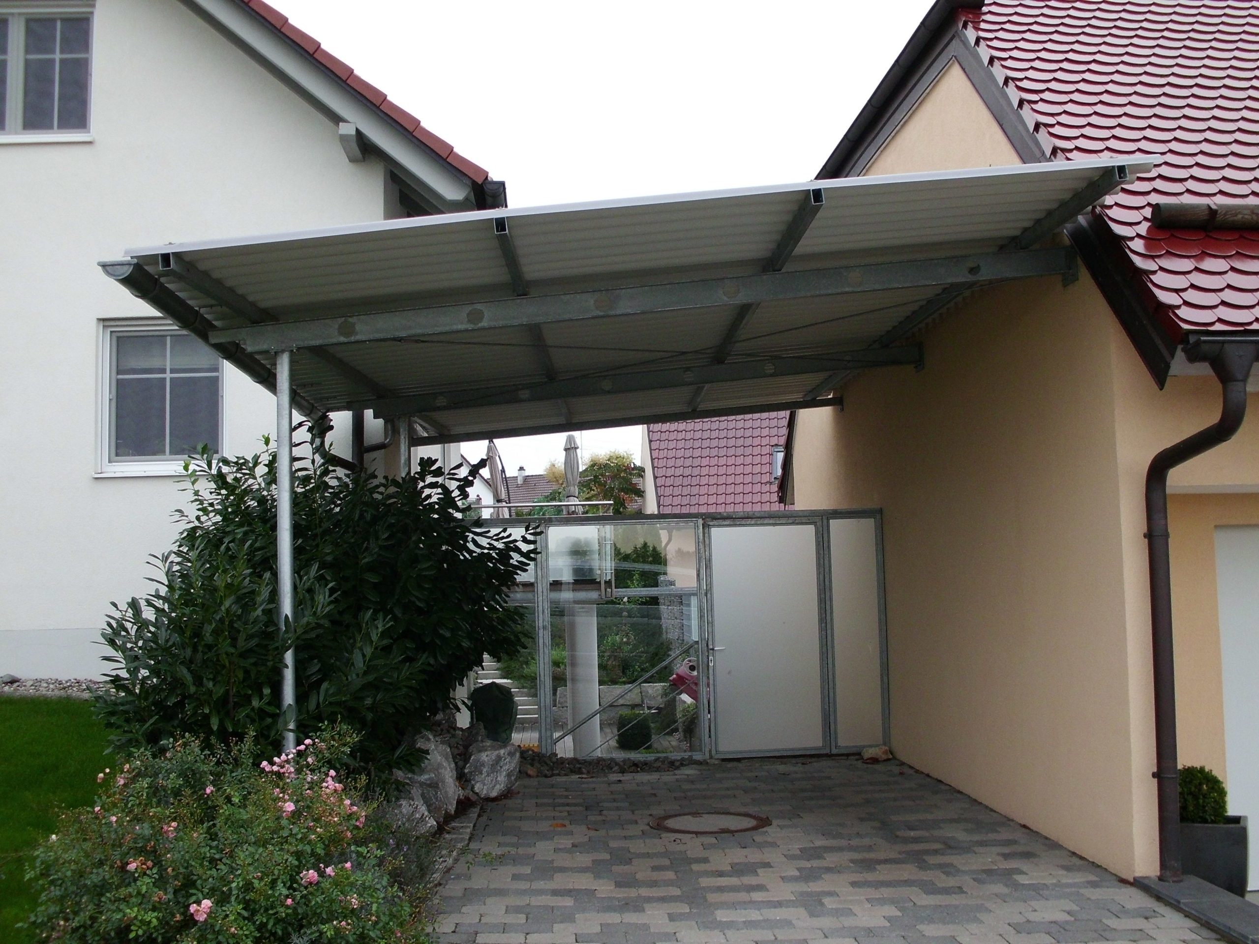 Schlosserei Brückner - Carports Kundenprojekte