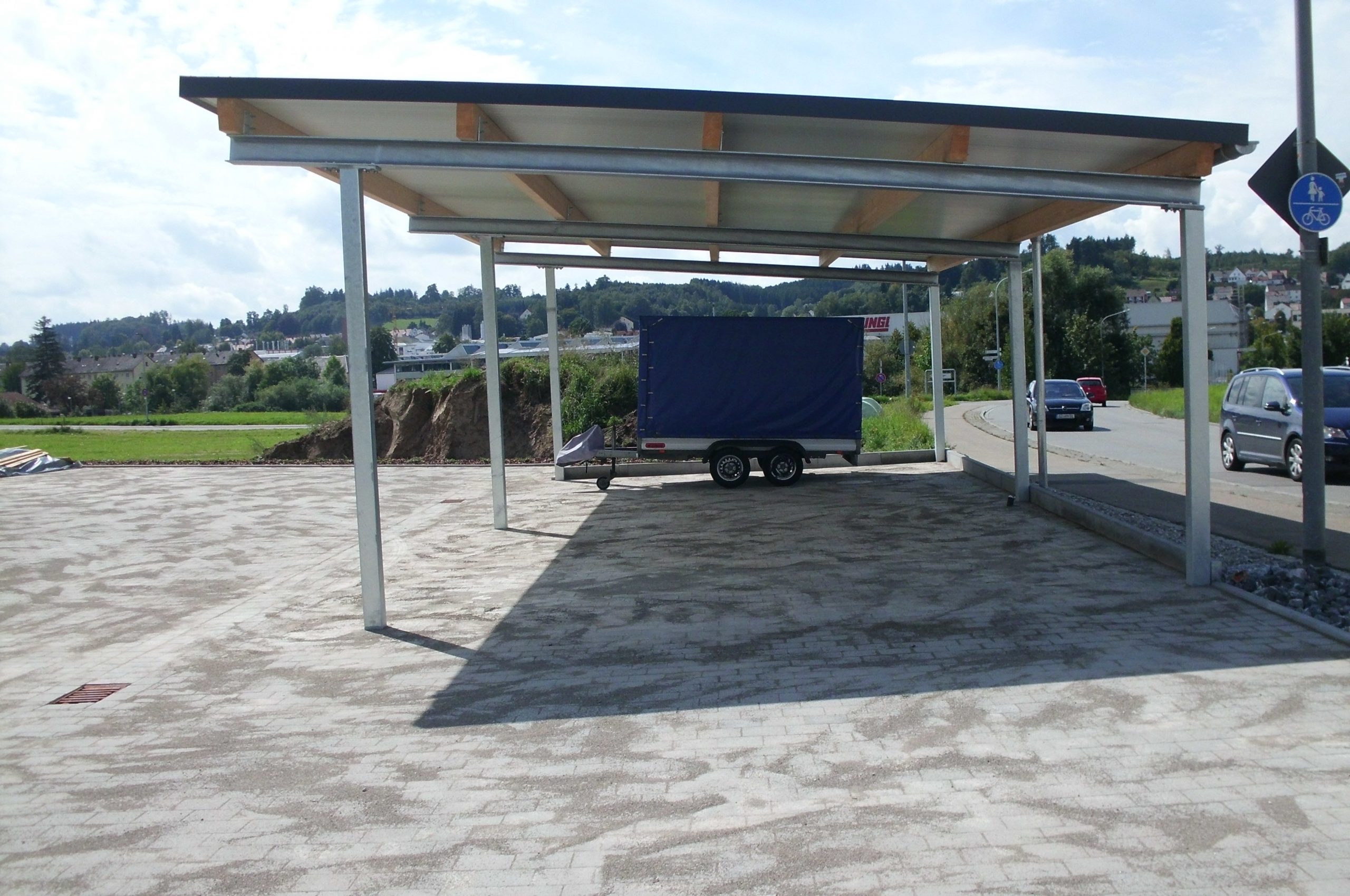 Schlosserei Brückner - Carports Kundenprojekte