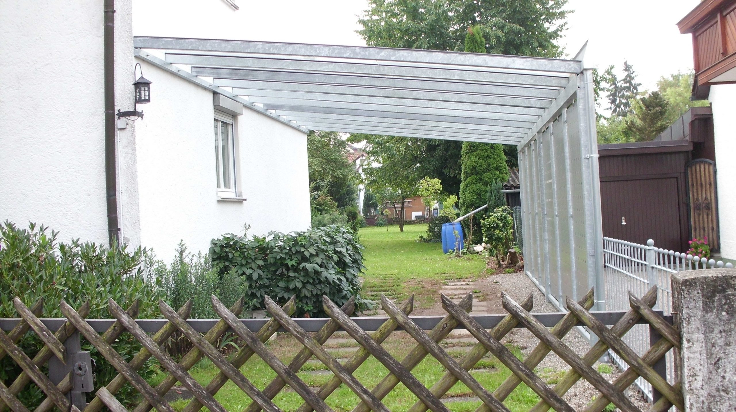 Schlosserei Brückner - Carports Kundenprojekte