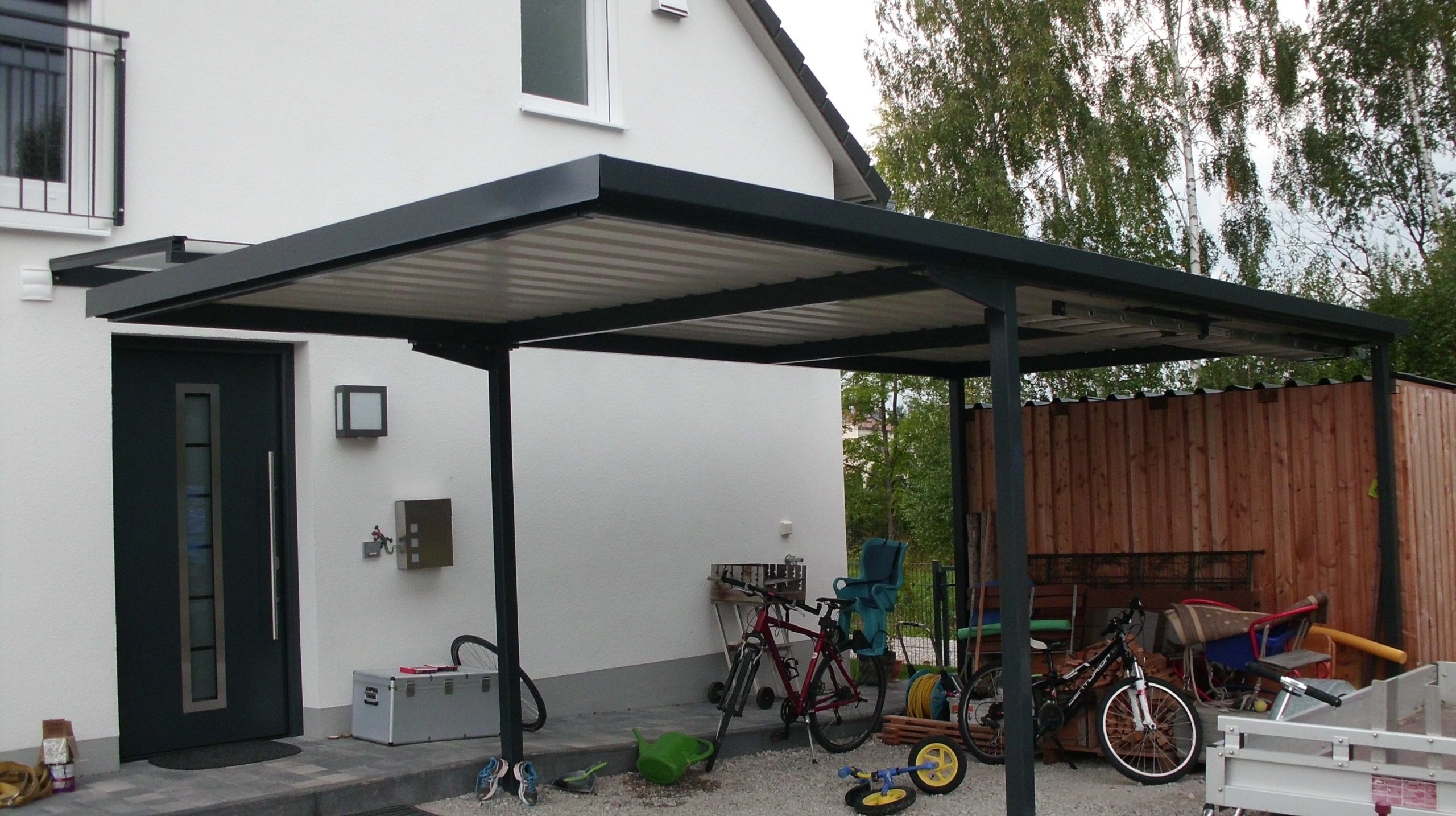 Schlosserei Brückner - Carports Kundenprojekte