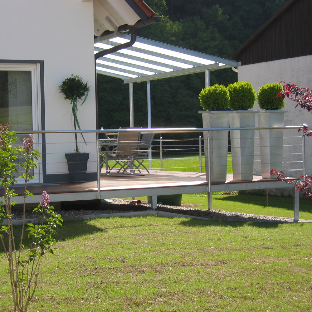 Schlosserei Brückner - Terrassenanbauten Schlosserei Brückner - Terrassenanbauten